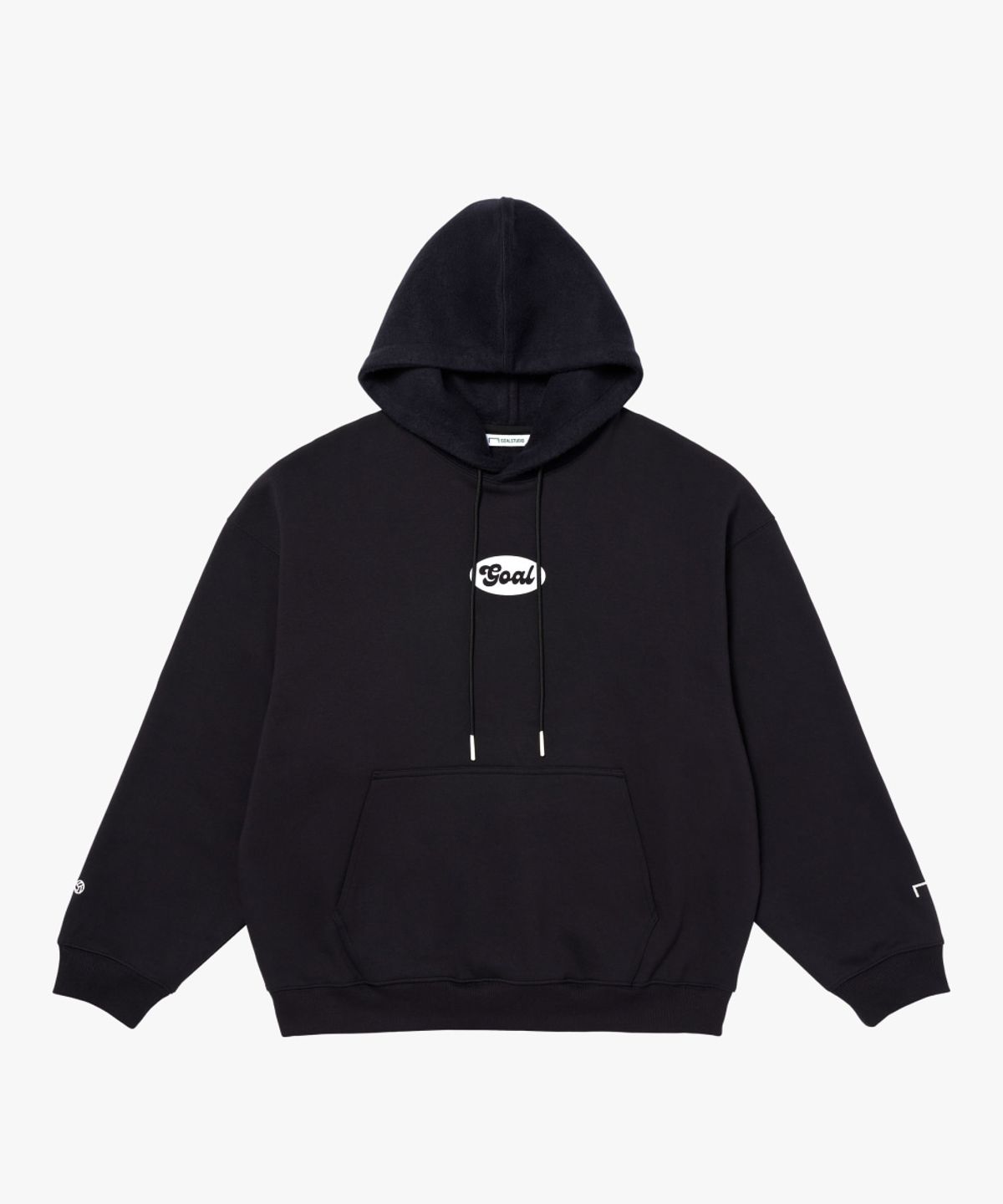 골스튜디오(GOALSTUDIO) VARSITY BRUSHED HOODIE-NAVY