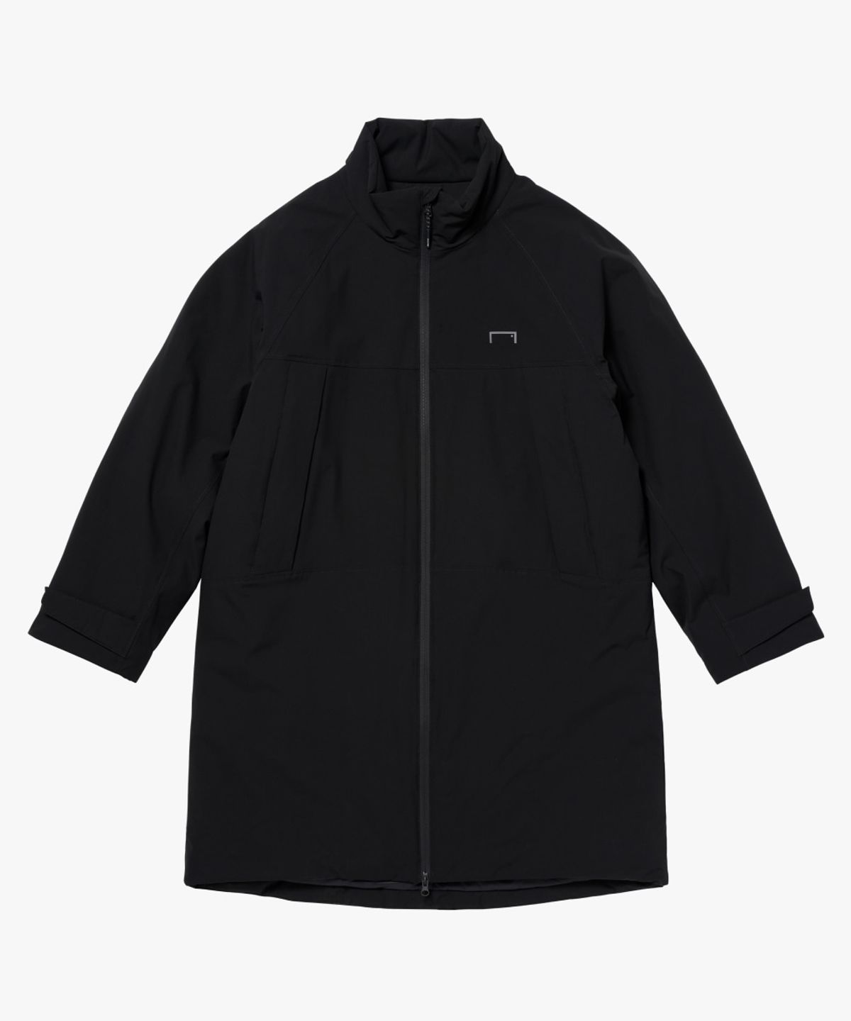 골스튜디오(GOALSTUDIO) PADDED OVER FIT RAIN COAT-BLACK