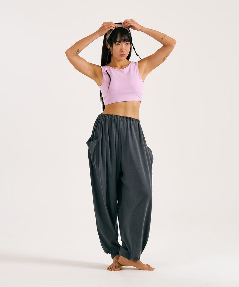 Volume free Pants (Deep Grey)