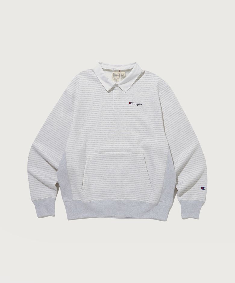 리버스위브 럭비 스웨트셔츠 Light Grey