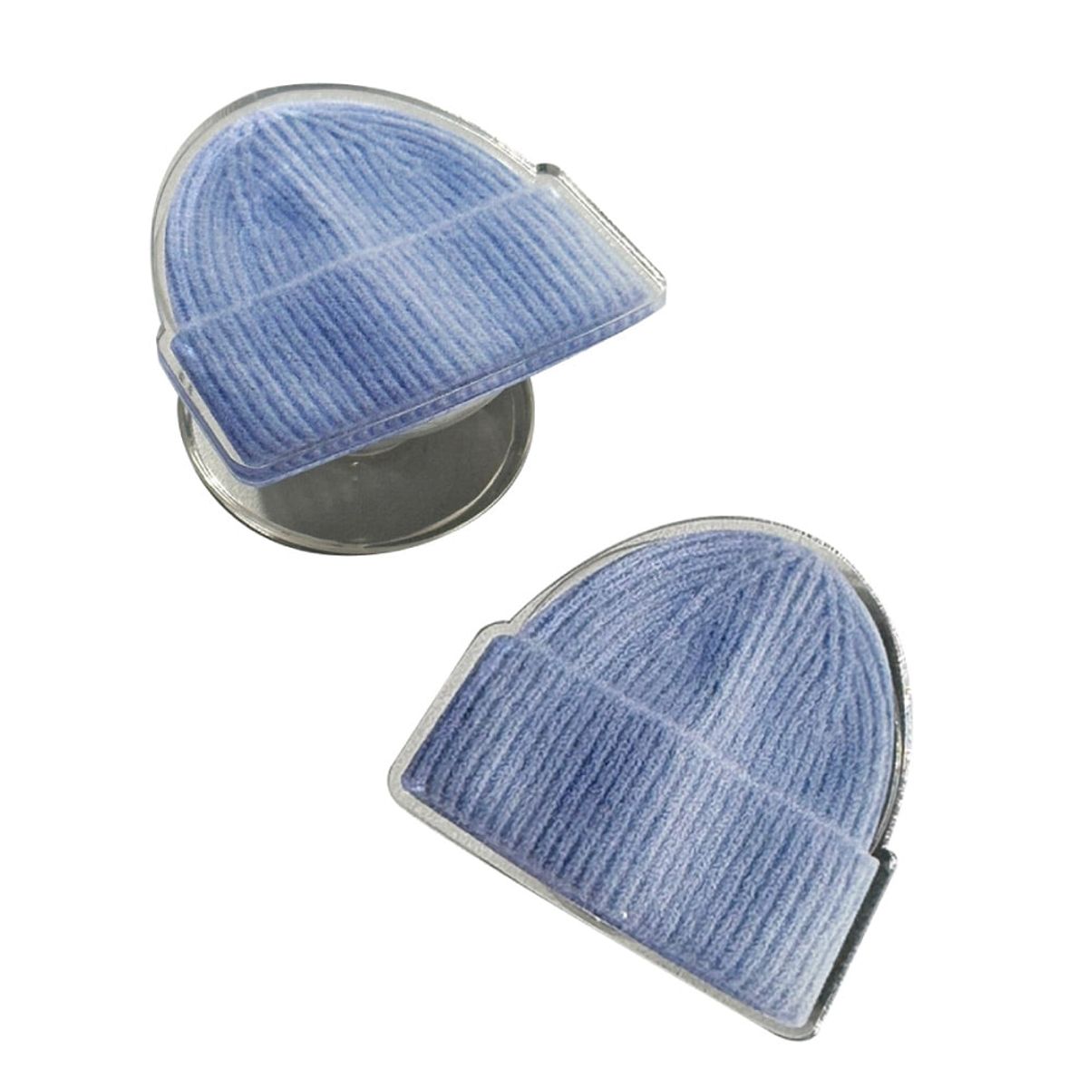 세컨드부티크(SECOND BOUTIQUE) [Acrylic tok] blue hat tok