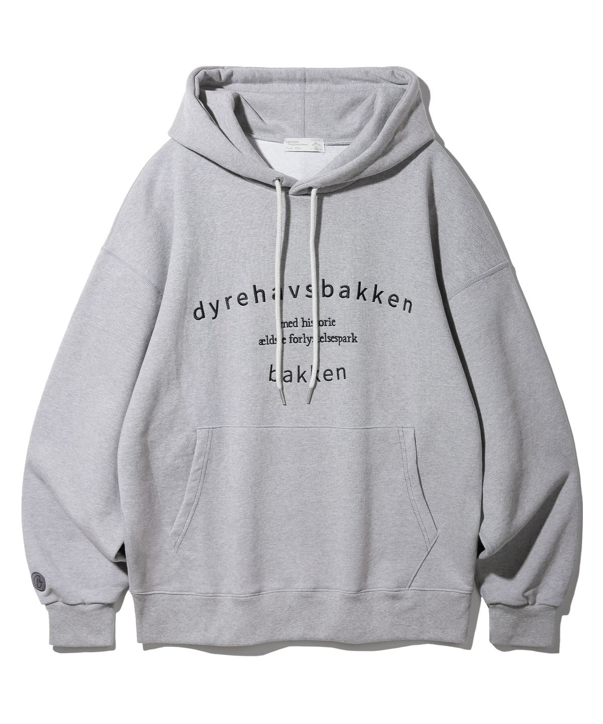 바켄(BAKKEN) Pocket stitch 후디 BK6795_그레이