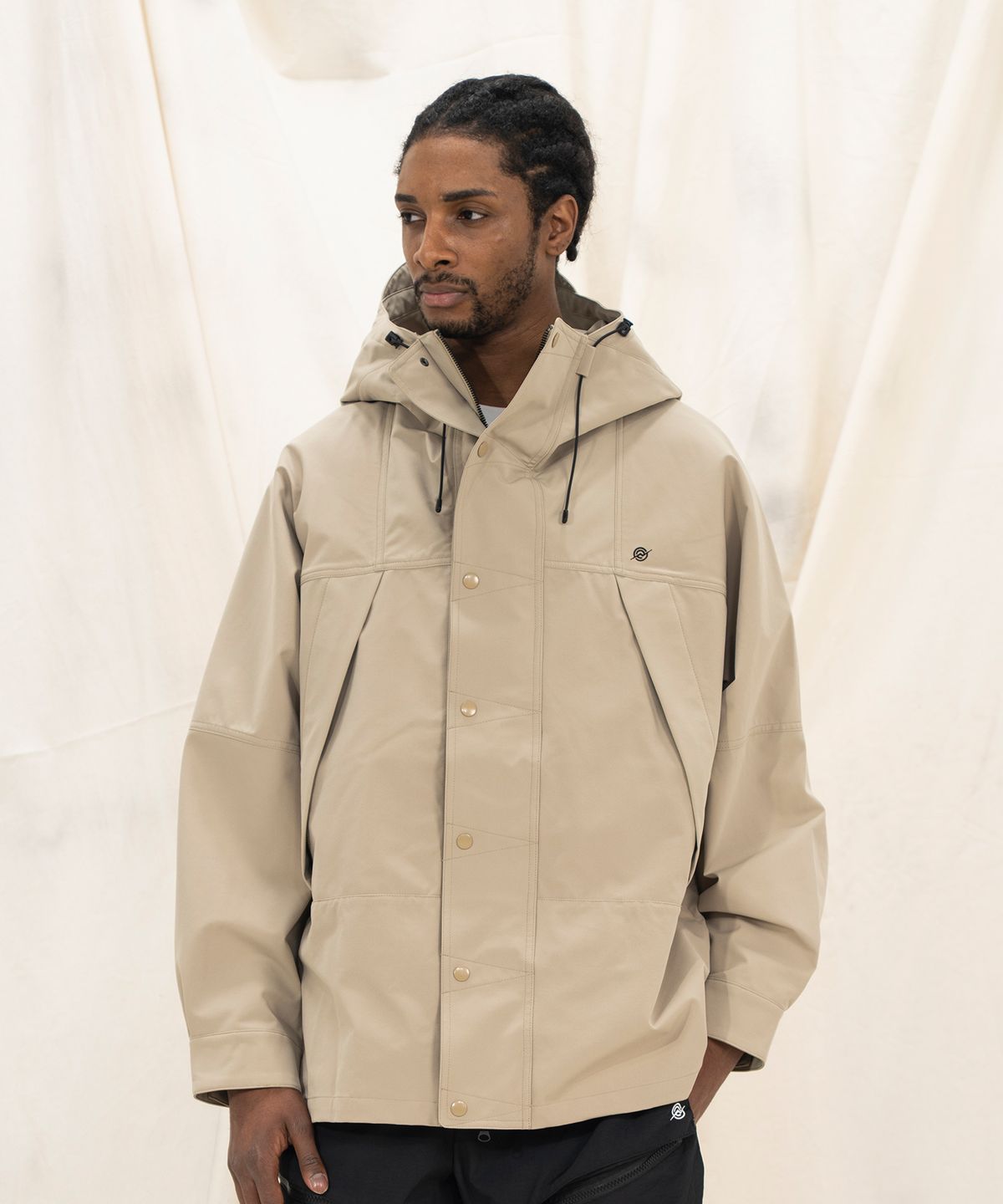 칼라파타르(KALAPATTHAR) 3 Layer Hard Shell Long-Jacket - BEIGE