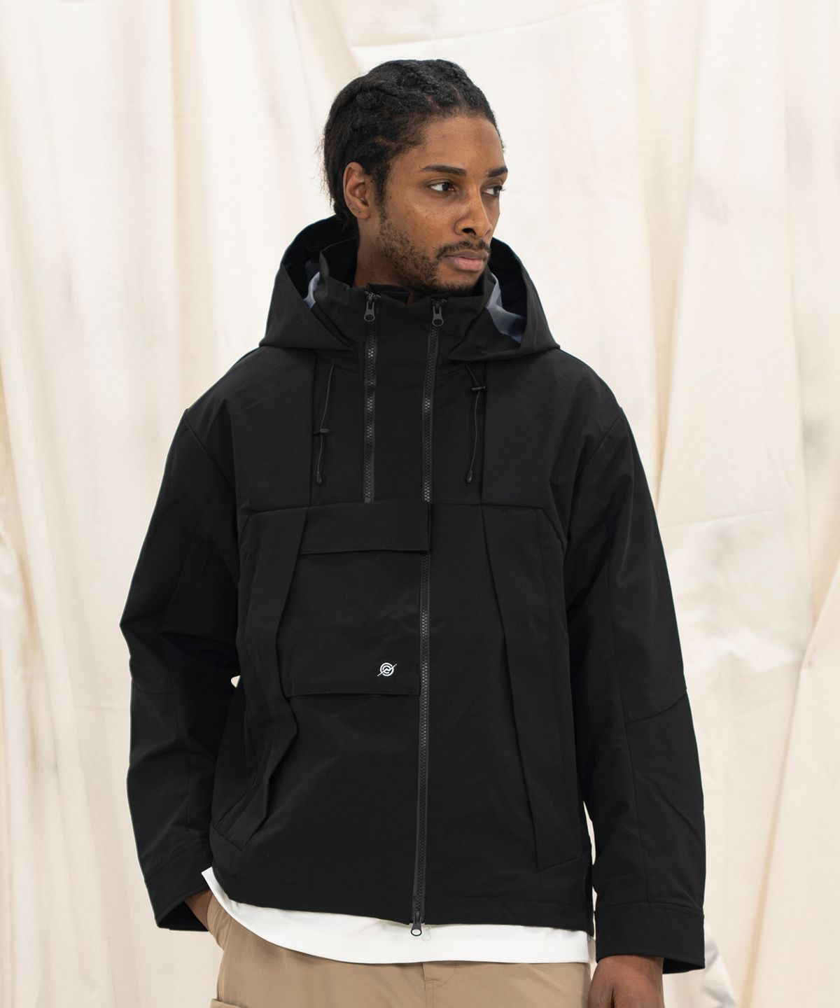 칼라파타르(KALAPATTHAR) 3 Layer Hard Shell Mid-Jacket - BLACK