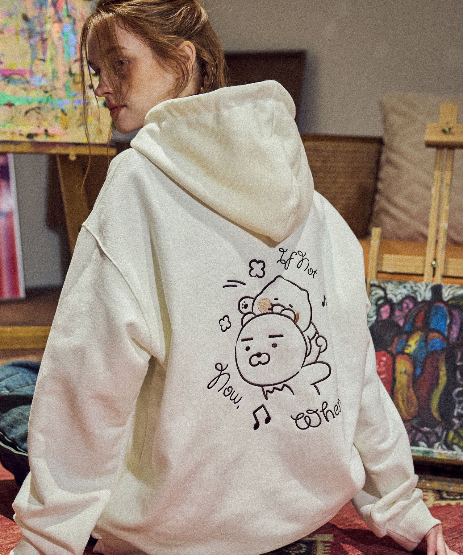 【CPGN X KAKAO FRIENDS】When Hood Zip-Up MUSINSA | CPGN STUDIO [CPGN x Kakao Friends] When Hood Zip