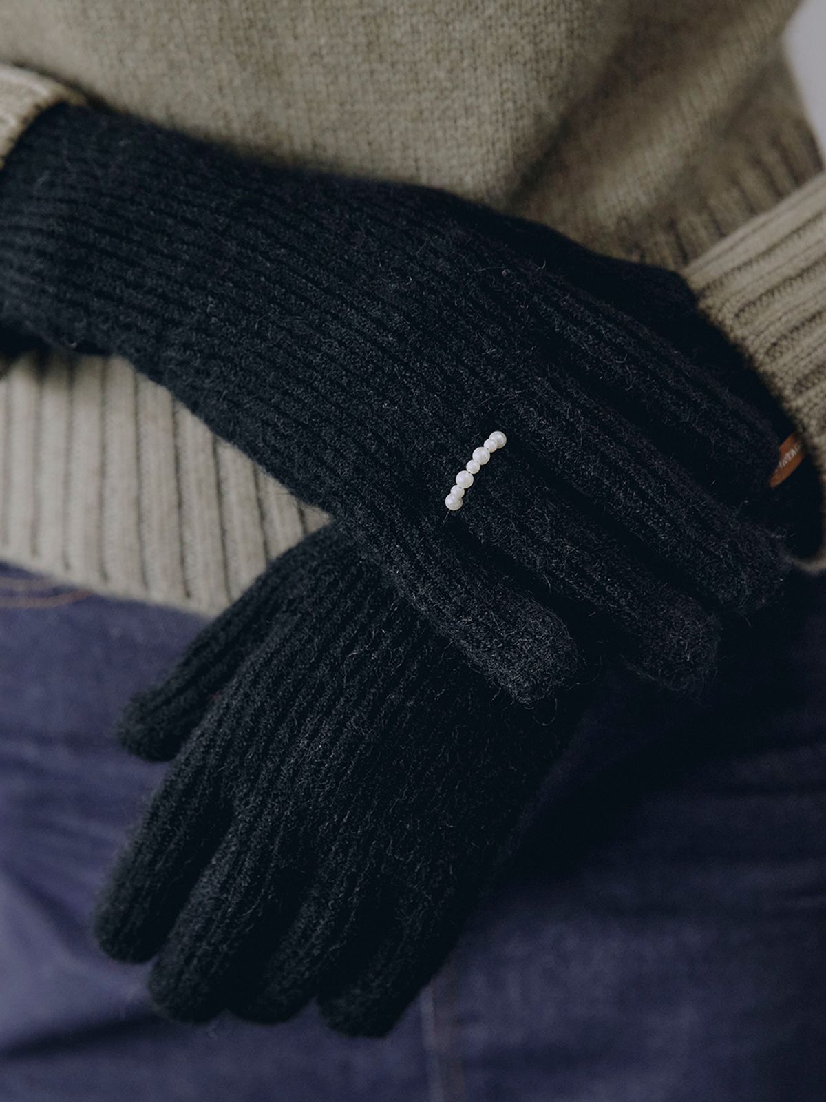 빈티지헐리우드(VINTAGE HOLLYWOOD) Bubble Pearl Gloves_VH259OAC502V