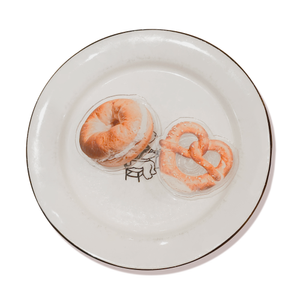 [acrylic Tok] Bagel & Pretzel Finger Tok