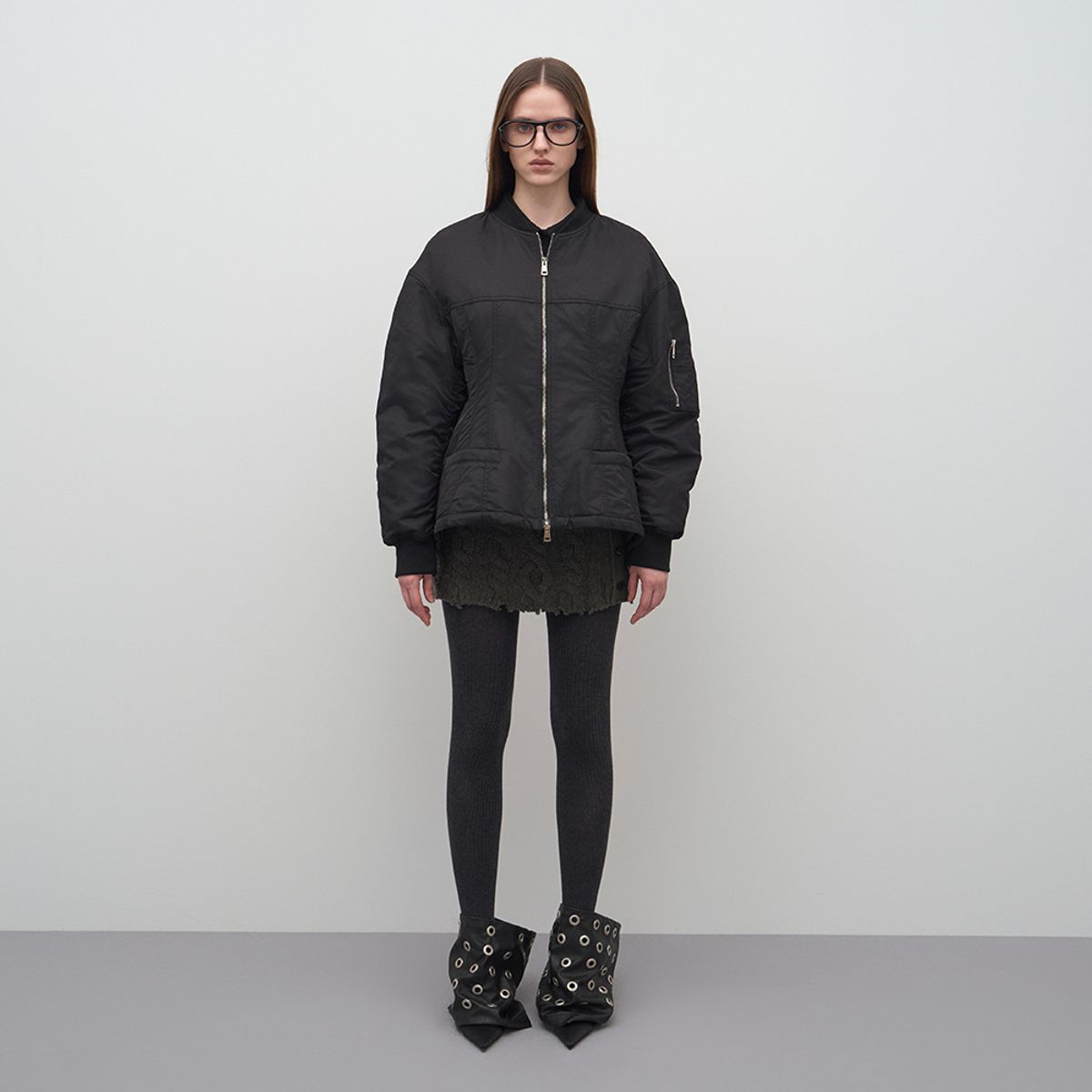 엘씨디씨티엠(LCDC™) HOUR GLASS BOMBER JACKET