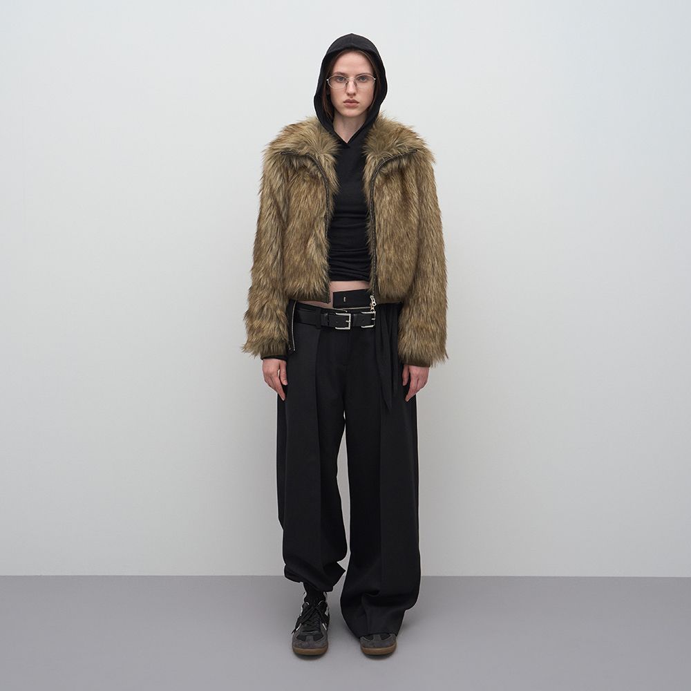 ファージャケットmusinsa