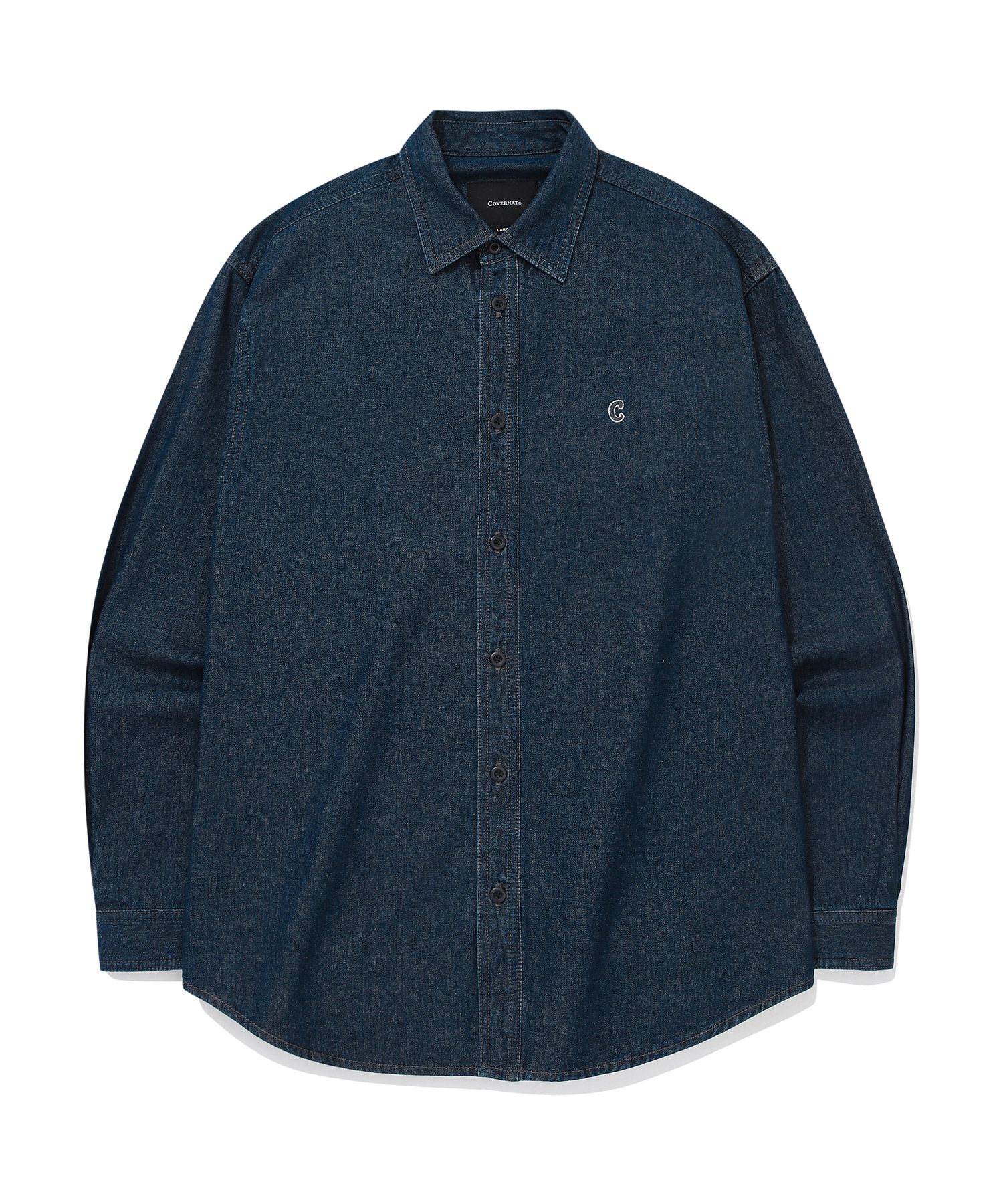 ★MUSINSA STANDARD★ Relaxed soft poplin shirt navy MMESH105 MUSINSA | MUSINSA STANDARD Relaxed Soft Poplin Shirt [Navy]