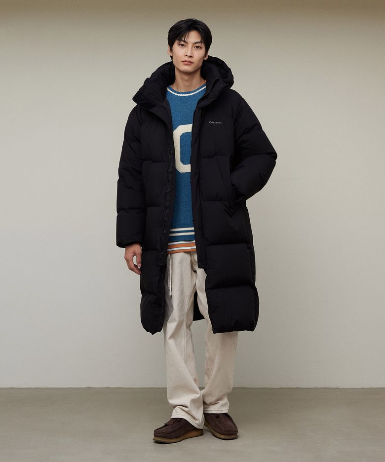24FW RDS 씨빅 롱 다운 블랙