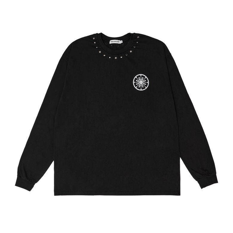 ETHNIC LONG SLEEVE BLACK