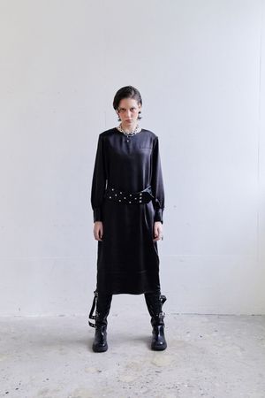 SHELL STUD CORALINE DRESS