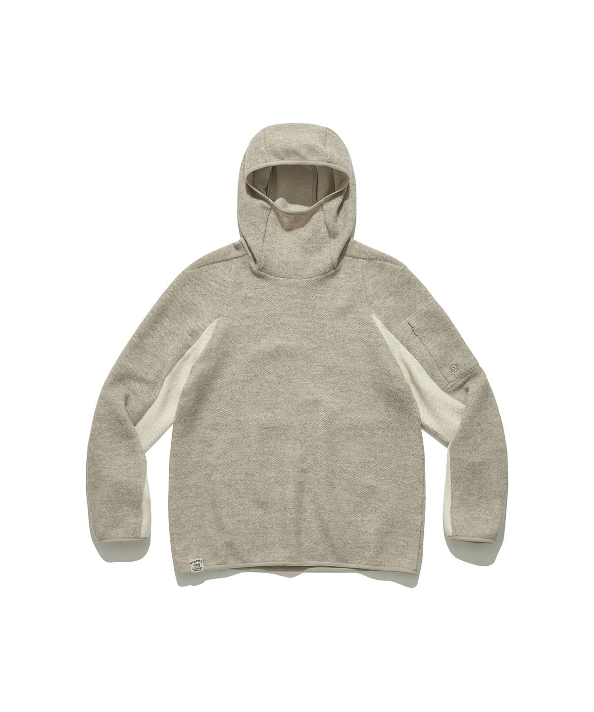 힐리먼트(HELEMENT) 아미 워머 후드티 (BEIGE)