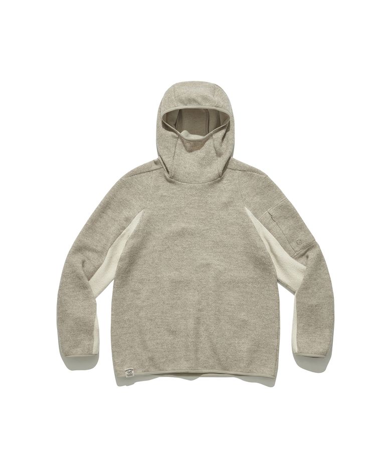 아미 워머 후드티 (BEIGE)