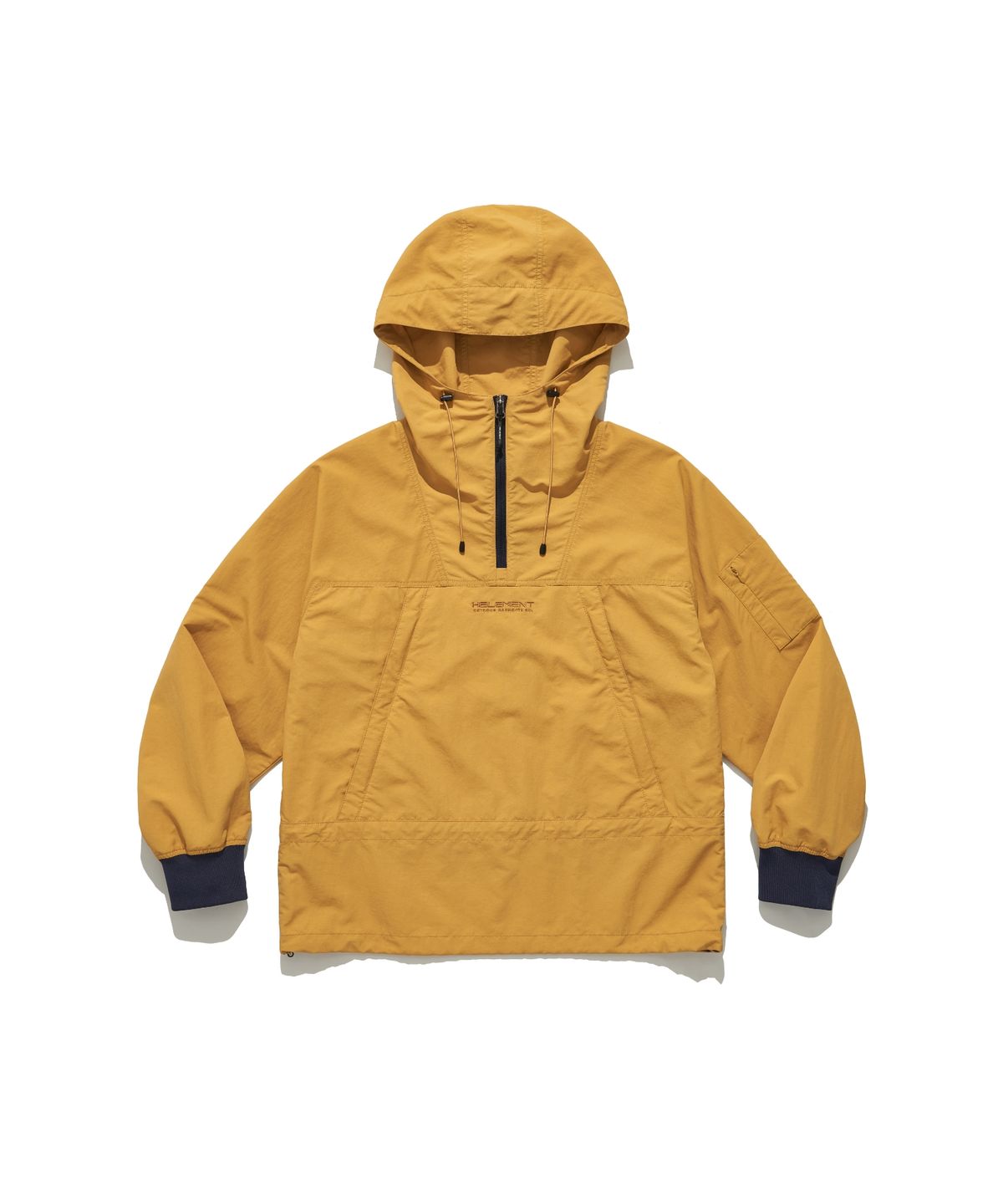 힐리먼트(HELEMENT) 다이브 후드 아노락 (MUSTARD)