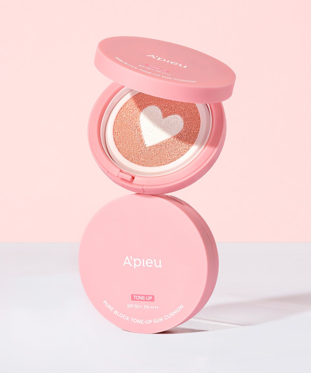 어퓨(APIEU) 퓨어 블록 톤업 선 쿠션 11g (SPF50+)