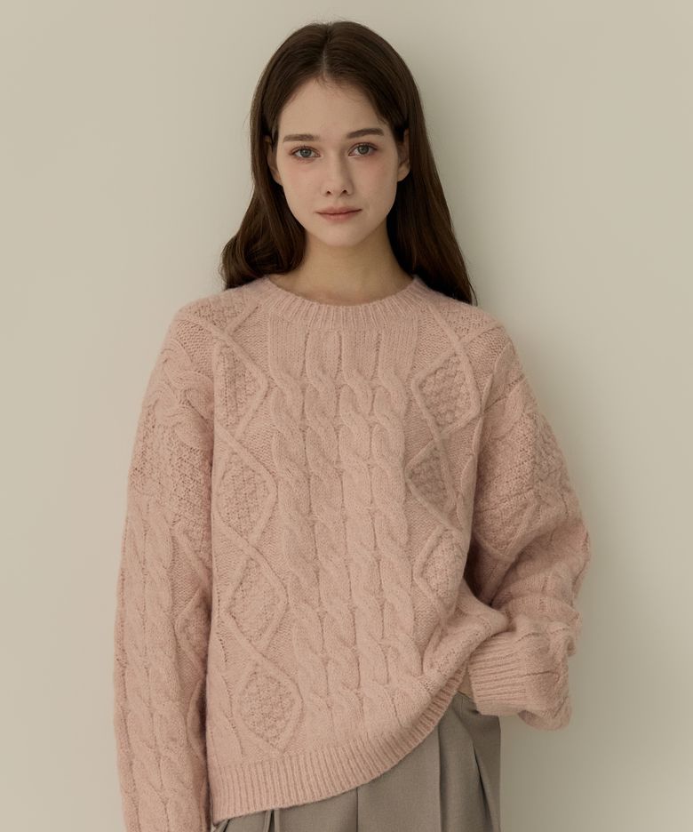 Fisherman Crewneck Sweater_2Color