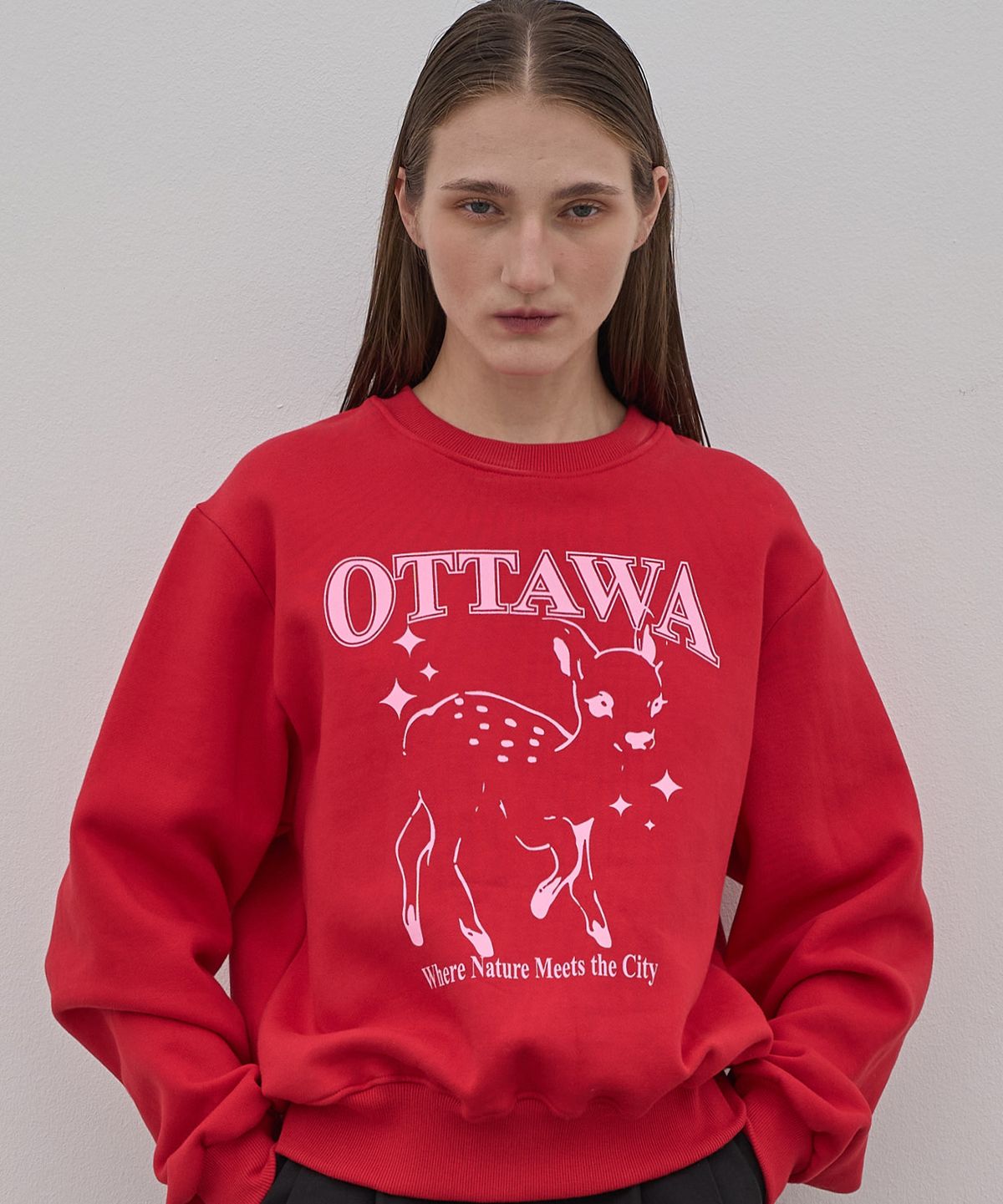 엘리오티(ELLIOTI) Deer sweatshirts_3Color