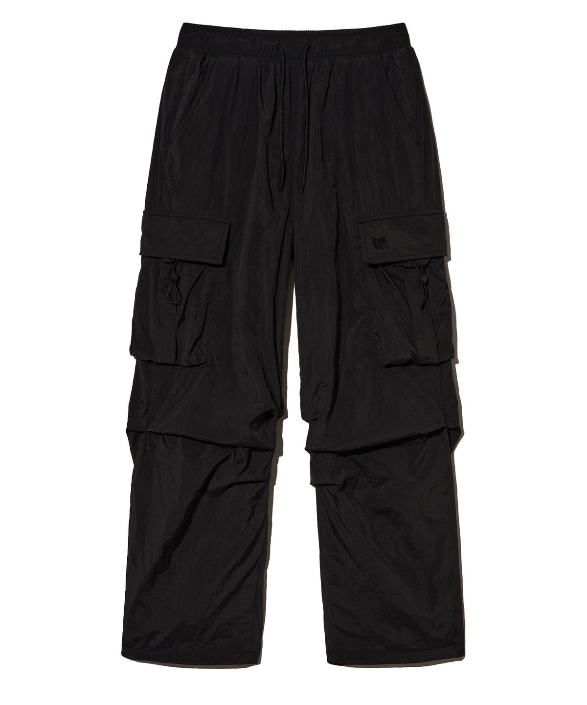 브라운브레스(BROWNBREATH) W TAG CARGO PANTS - BLACK