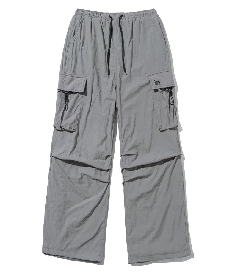W TAG CARGO PANTS - GREY
