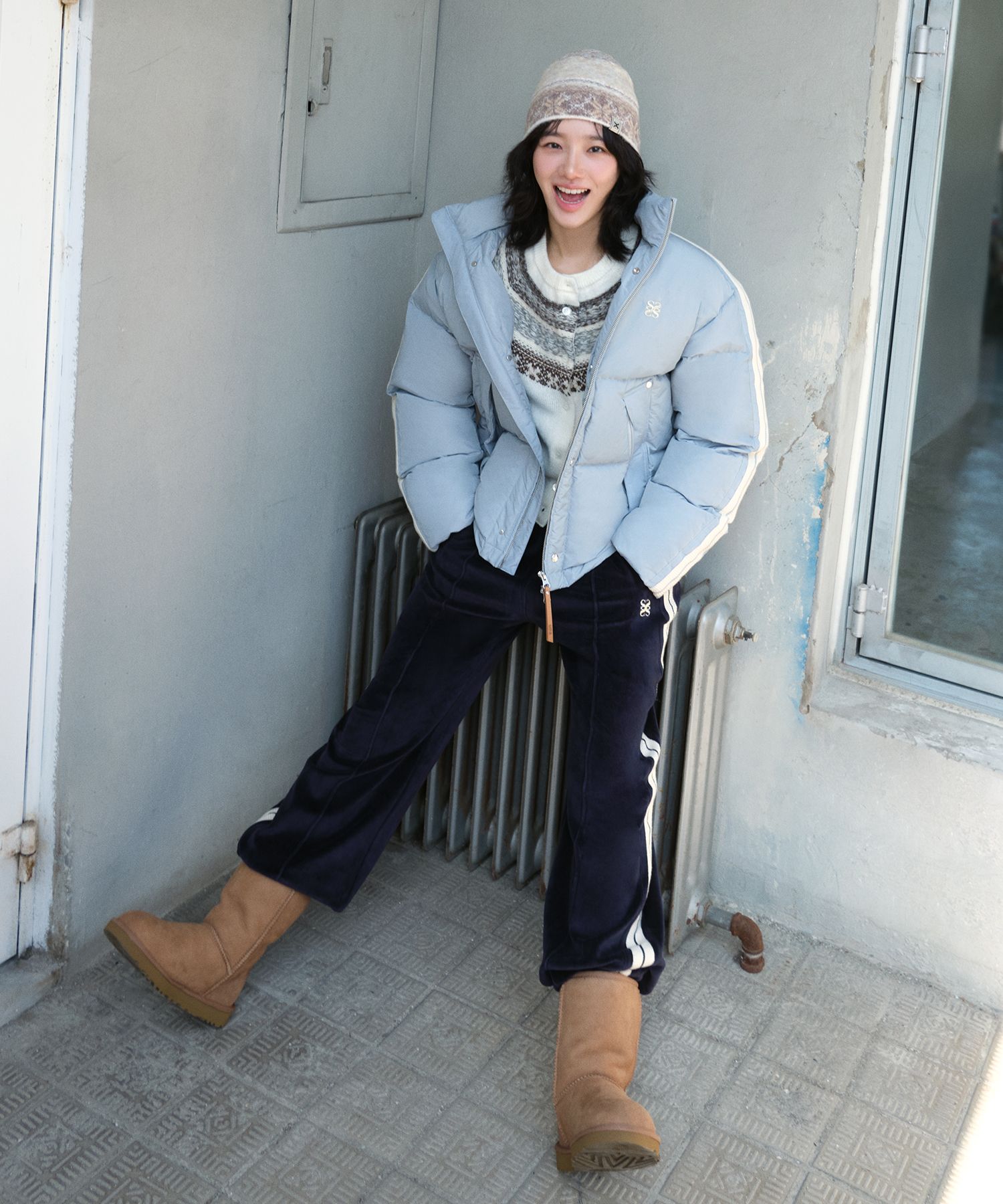 SATUR ■ Roton Duck Down Padding ジャケット MUSINSA | SATUR Roton Duck Down Padding Sky Blue