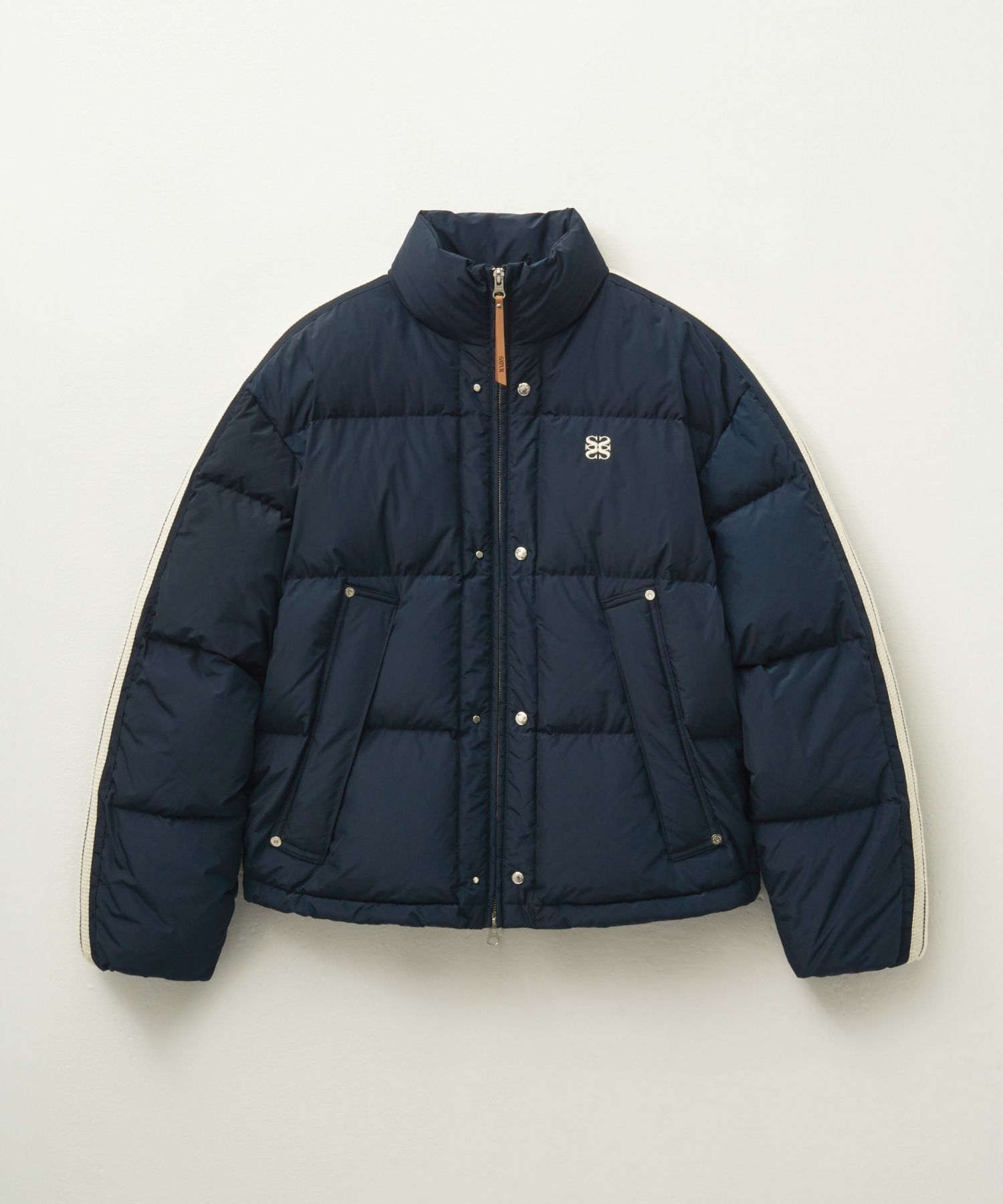 SATUR ■ Roton Duck Down Padding ジャケット MUSINSA公式 | SATUR Roton Duck Down Padding Navy
