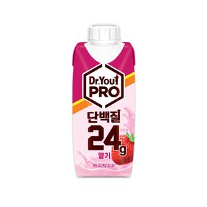오리온 닥터유 프로 드링크 단백질 딸기맛(250ml) x 24팩