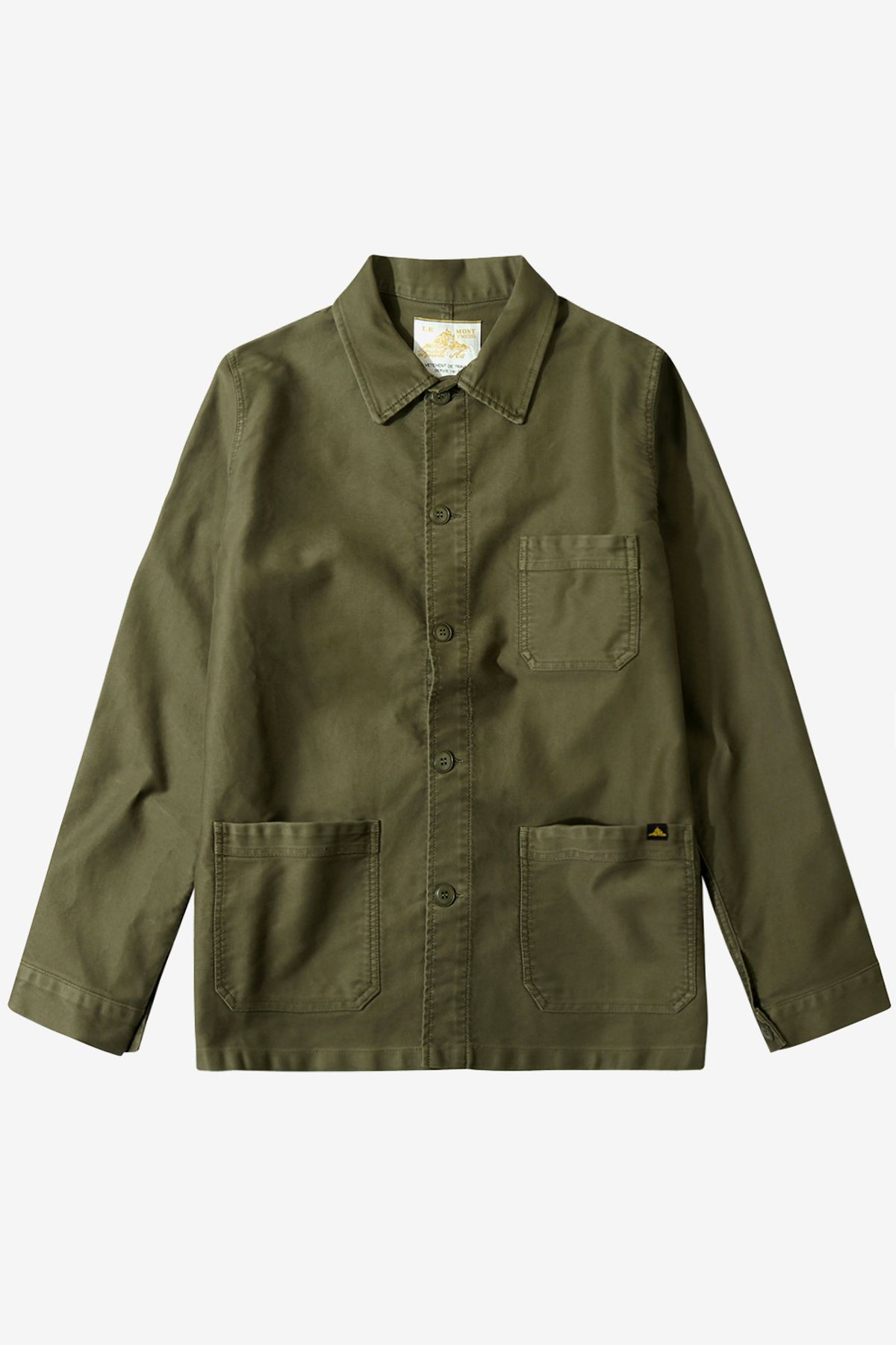 르몽생미셸(LE MONT ST MICHEL) (M)Genuine Lmsm Work Jacket_Khaki