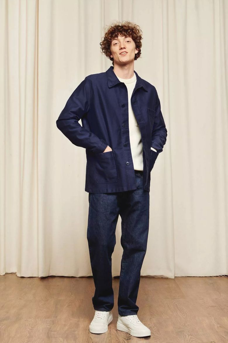 (M)Genuine Lmsm Work Jacket_Navy