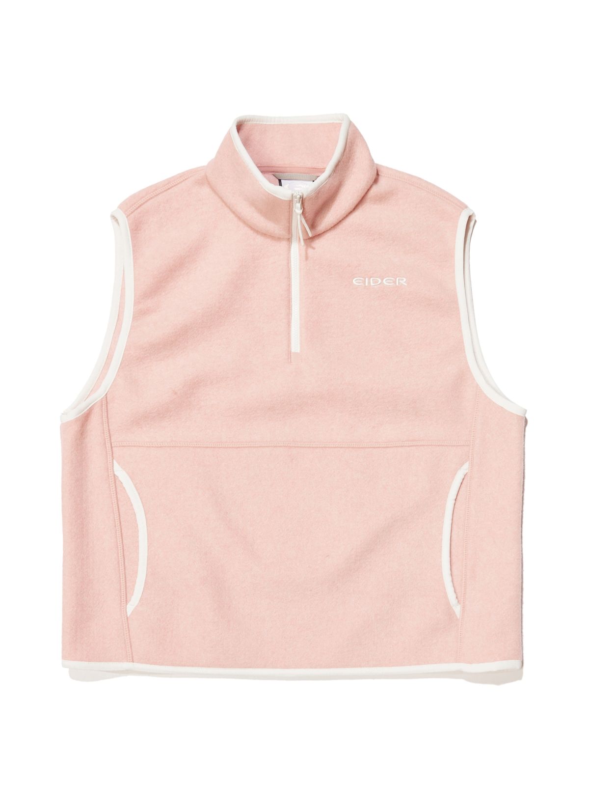 아이더(EIDER) HUG (허그) 여성 울 플리스 베스트_Indian Pink