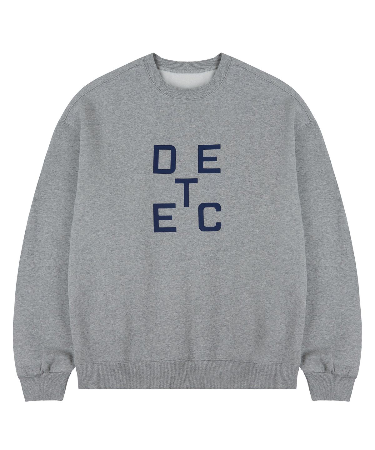 데케트(DECET) Square Logo Sweatshirts DCMT001WGray