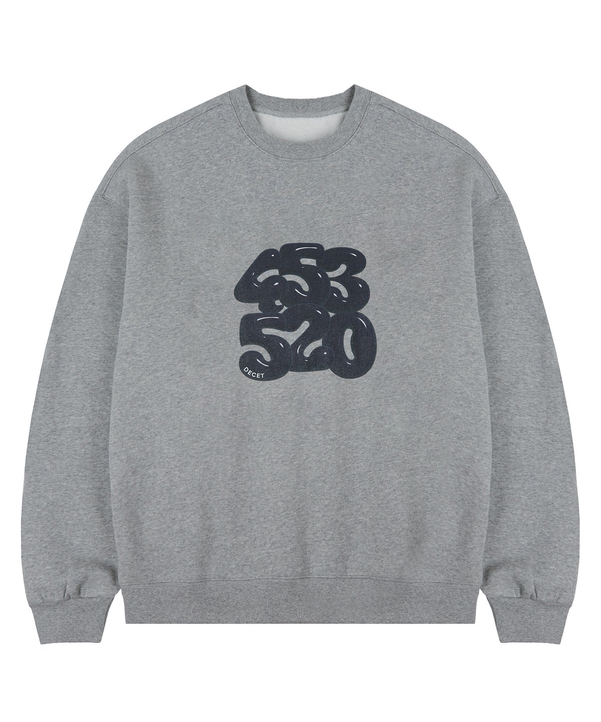 데케트(DECET) 3D 453520 Sweatshirts DCMT003WGray