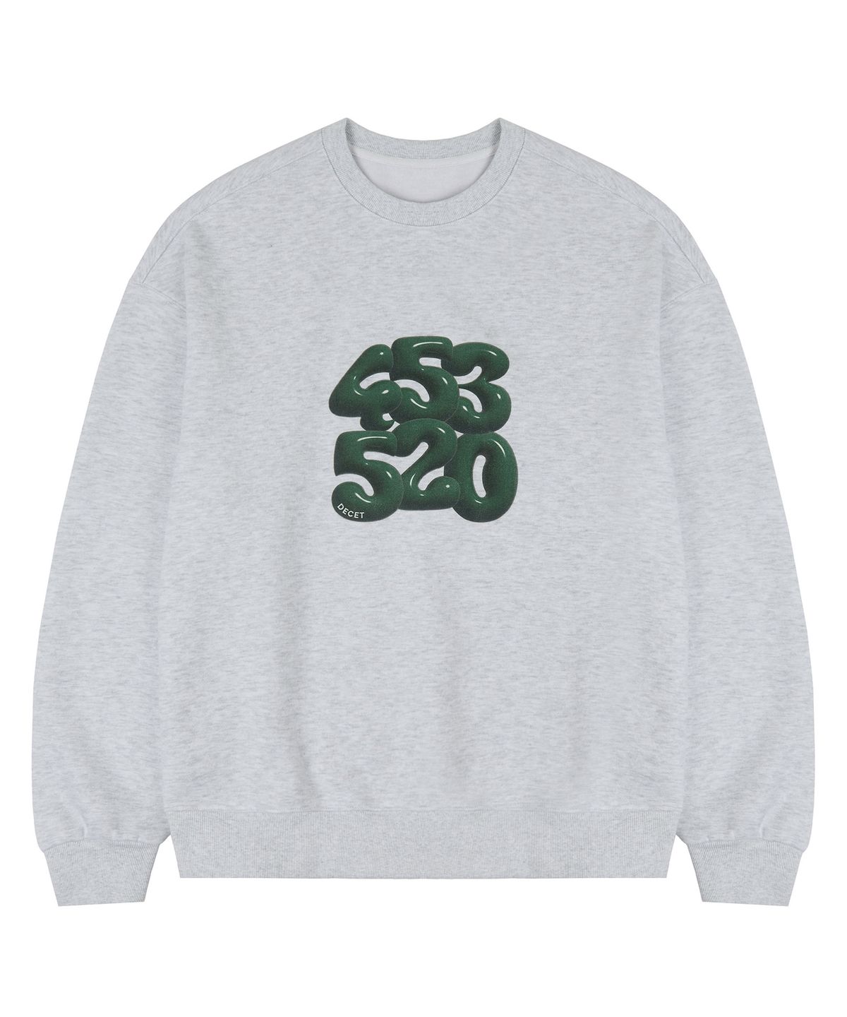 데케트(DECET) 3D 453520 Sweatshirts DCMT003WLGray
