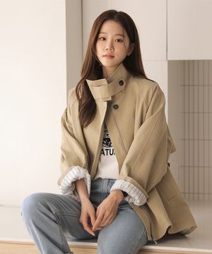 맥킨 레글런 하프 트렌치 코트_44CT1906