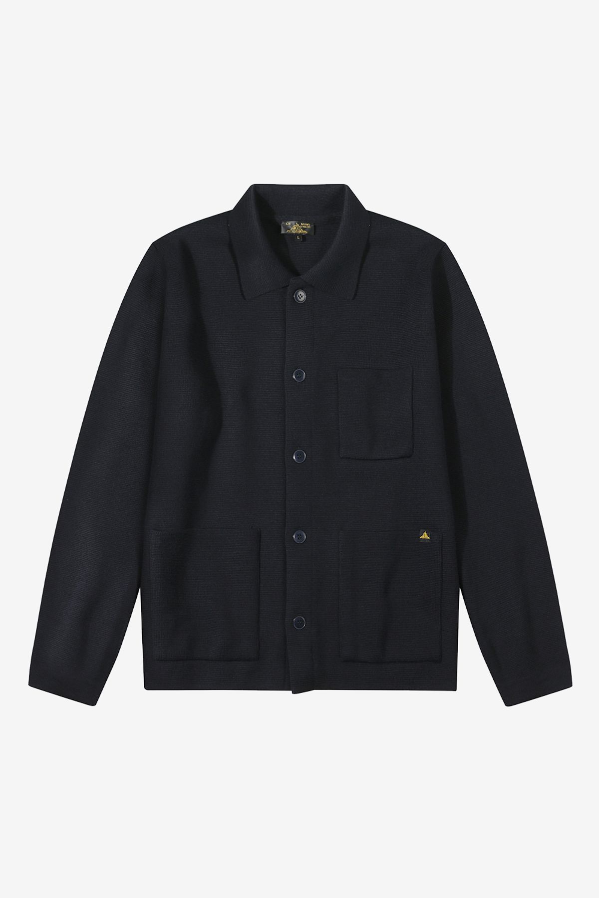르몽생미셸(LE MONT ST MICHEL) GUINO - WORK CARDIGAN_Navy