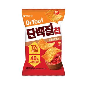 오리온 닥터유 단백질칩(60g) 칠리살사 x 12개