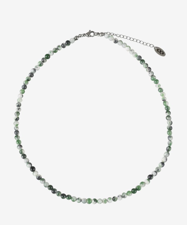 MARBLE PEARL GN NECKLACE