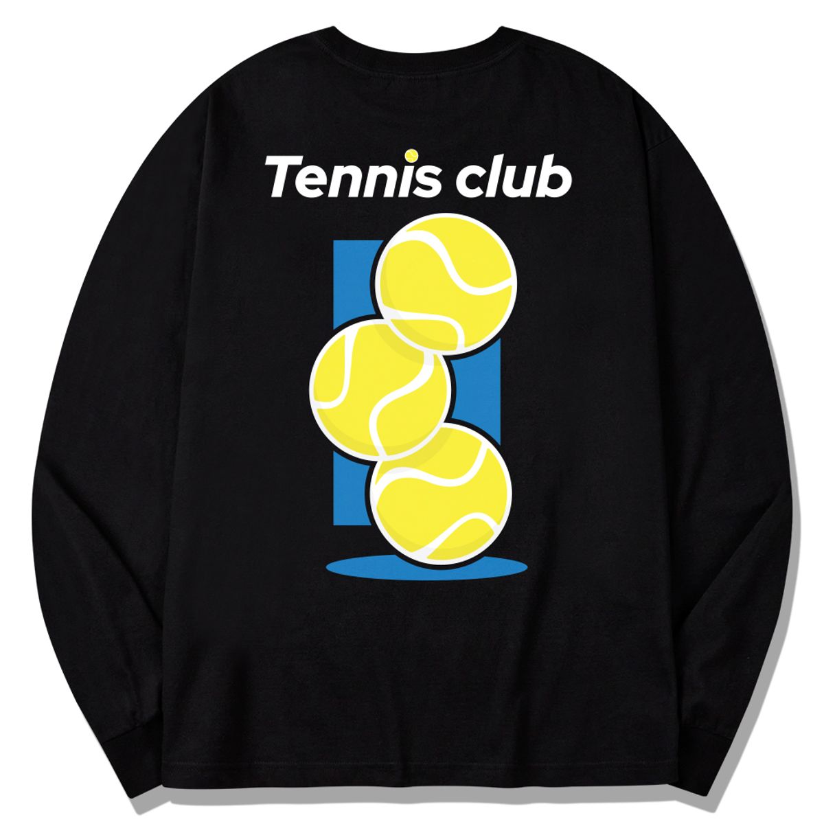 스플래시코드(SPLASHCODE) 롱슬리브 블랙 - 테니스 클럽 블루(Tennis Club Blue)