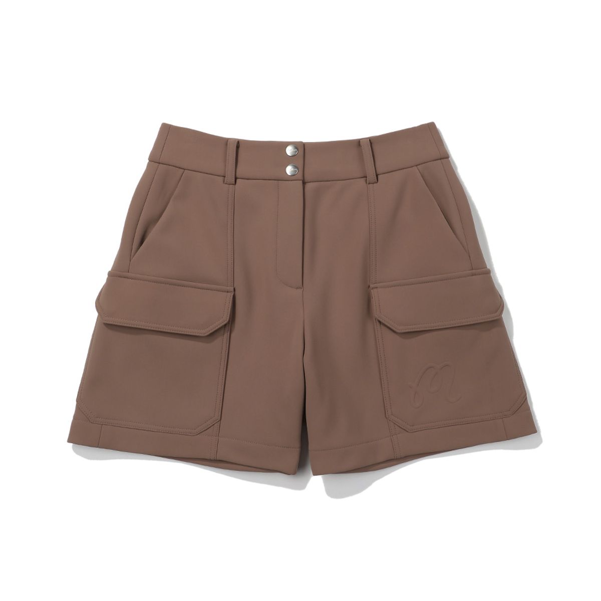 말본 골프(MALBON GOLF) 카고 포켓 숏 BROWN (WOMAN)