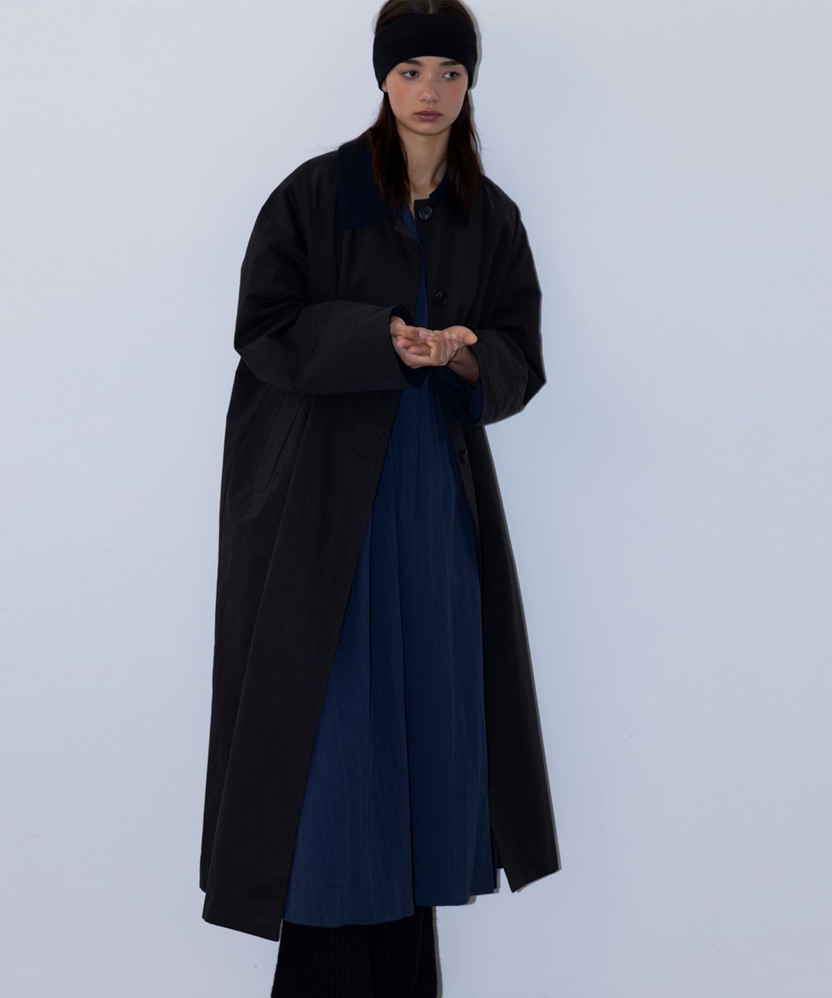 수수무(SUSUMU) BABARI TRENCH - black