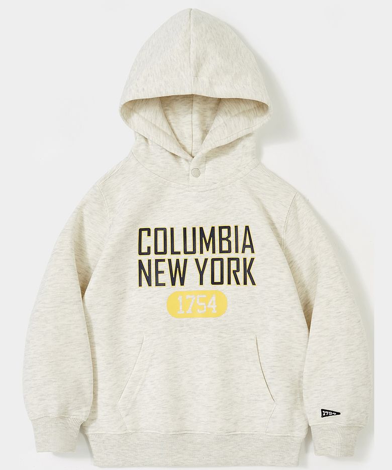 KIDS CU CAMPUS FLEECE HOODIE 오트밀
