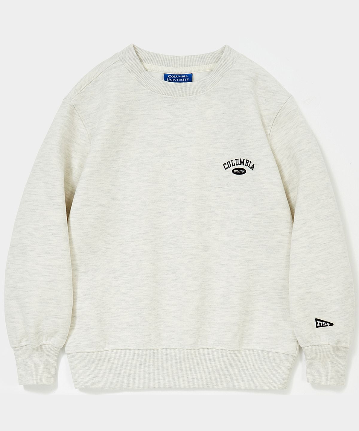 컬럼비아 유니버시티(COLUMBIA UNIVERSITY) KIDS SIG ARCH LOGO FLEECE SWEATSHIRTS 오트밀