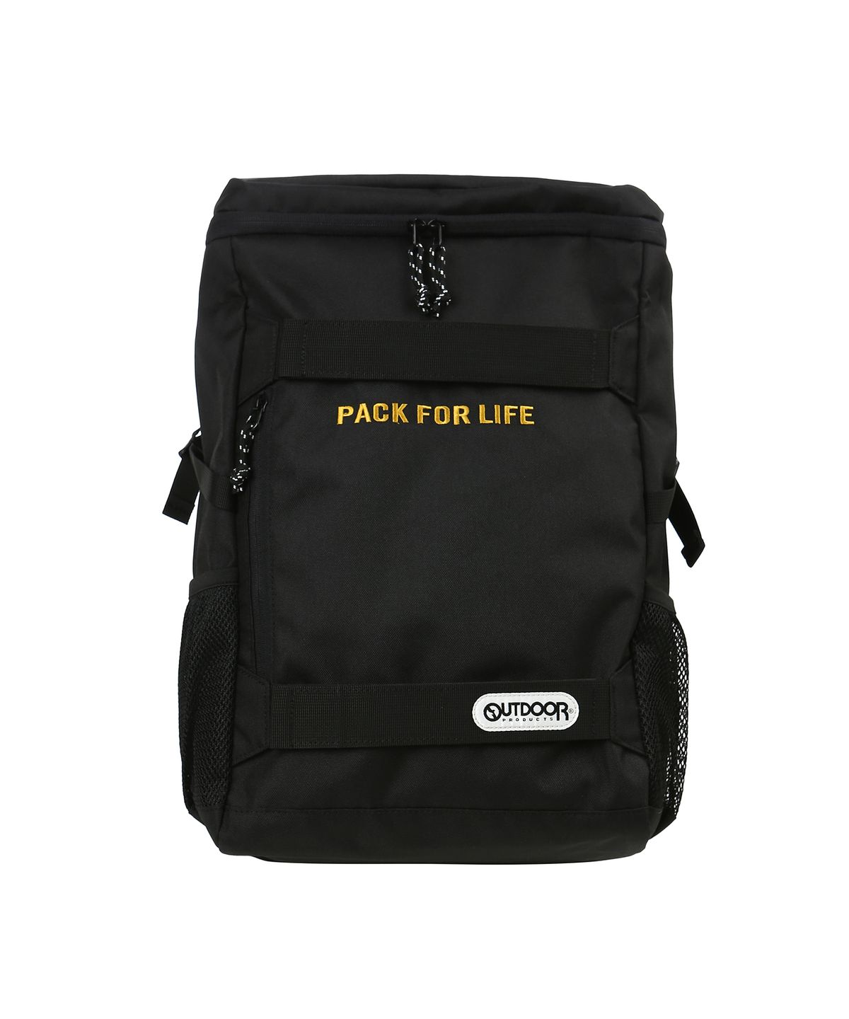 아웃도어 프로덕츠(OUTDOOR PRODUCTS) SQUARE BACKPACK (BLACK)