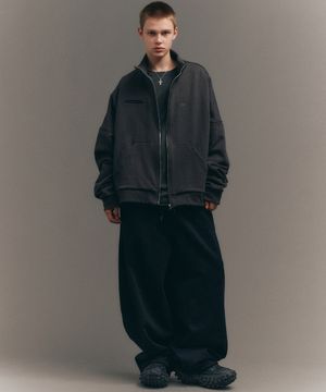 빅 배기 스웨트팬츠 (블랙)