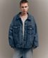 오버핏 데님 트러커 자켓 (블루)