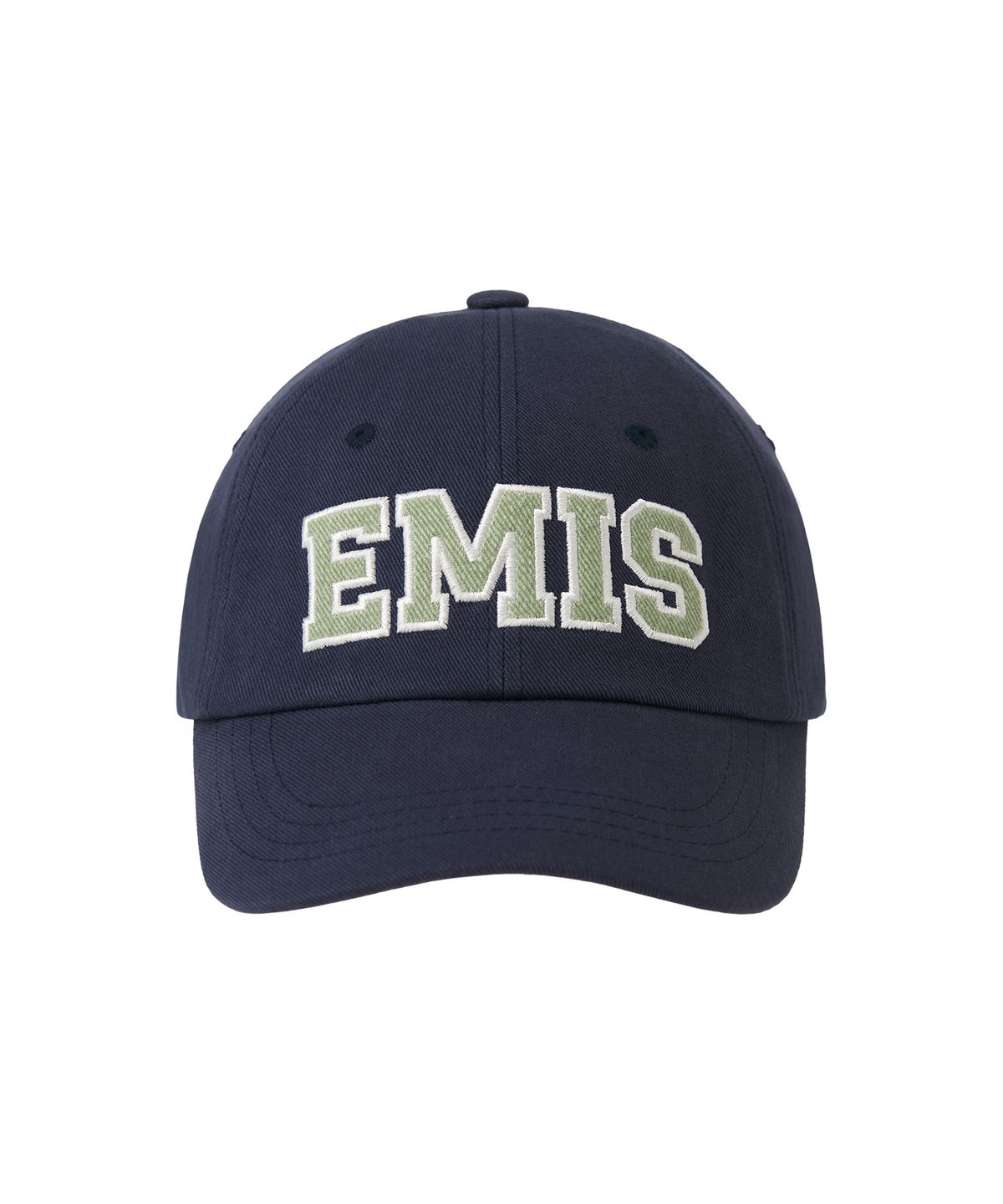 이미스(EMIS) TWILL CAPITAL LOGO BALL CAP-NAVY