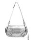 STUD POCKET BAG IN SILVER