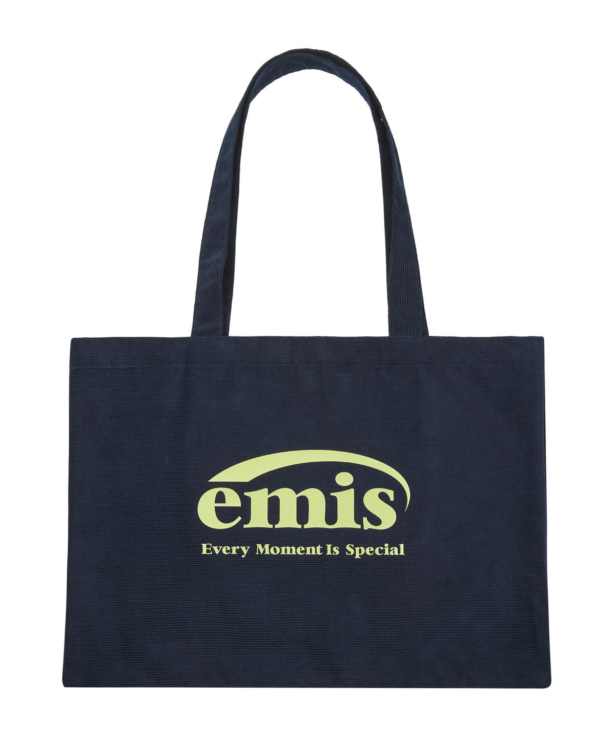 이미스(EMIS) CORDUROY ECO BAG-NAVY