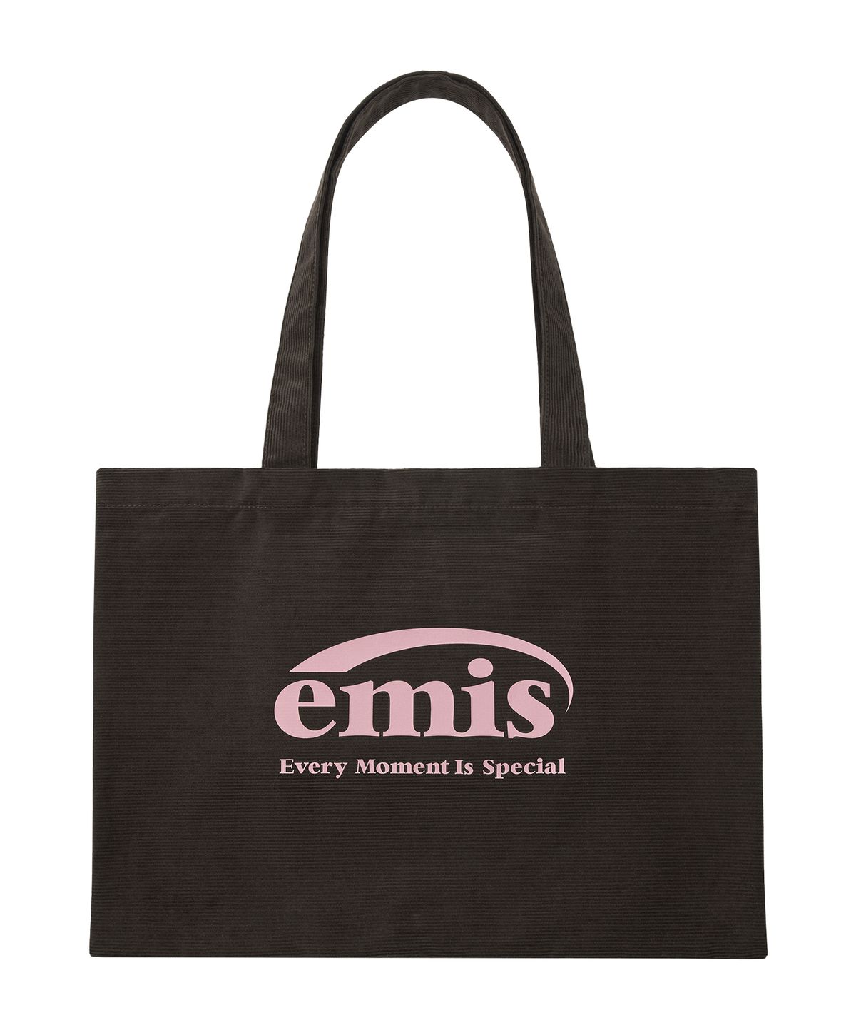 이미스(EMIS) CORDUROY ECO BAG-BROWN